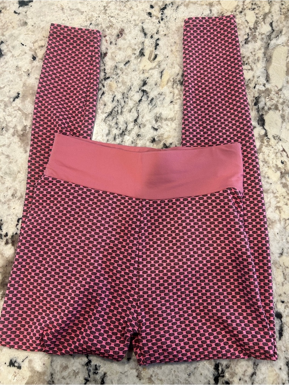 Steve Madden Pink Workout Leggings - Picture 3 of 4